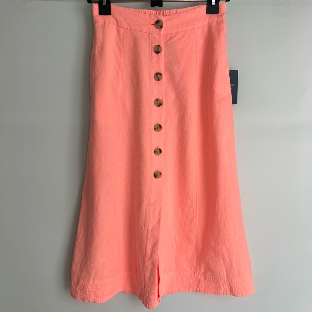 Universal Thread Pink Midi A-Line Skirt Casual